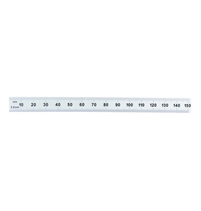 Stainless Steel Ruler 6-in