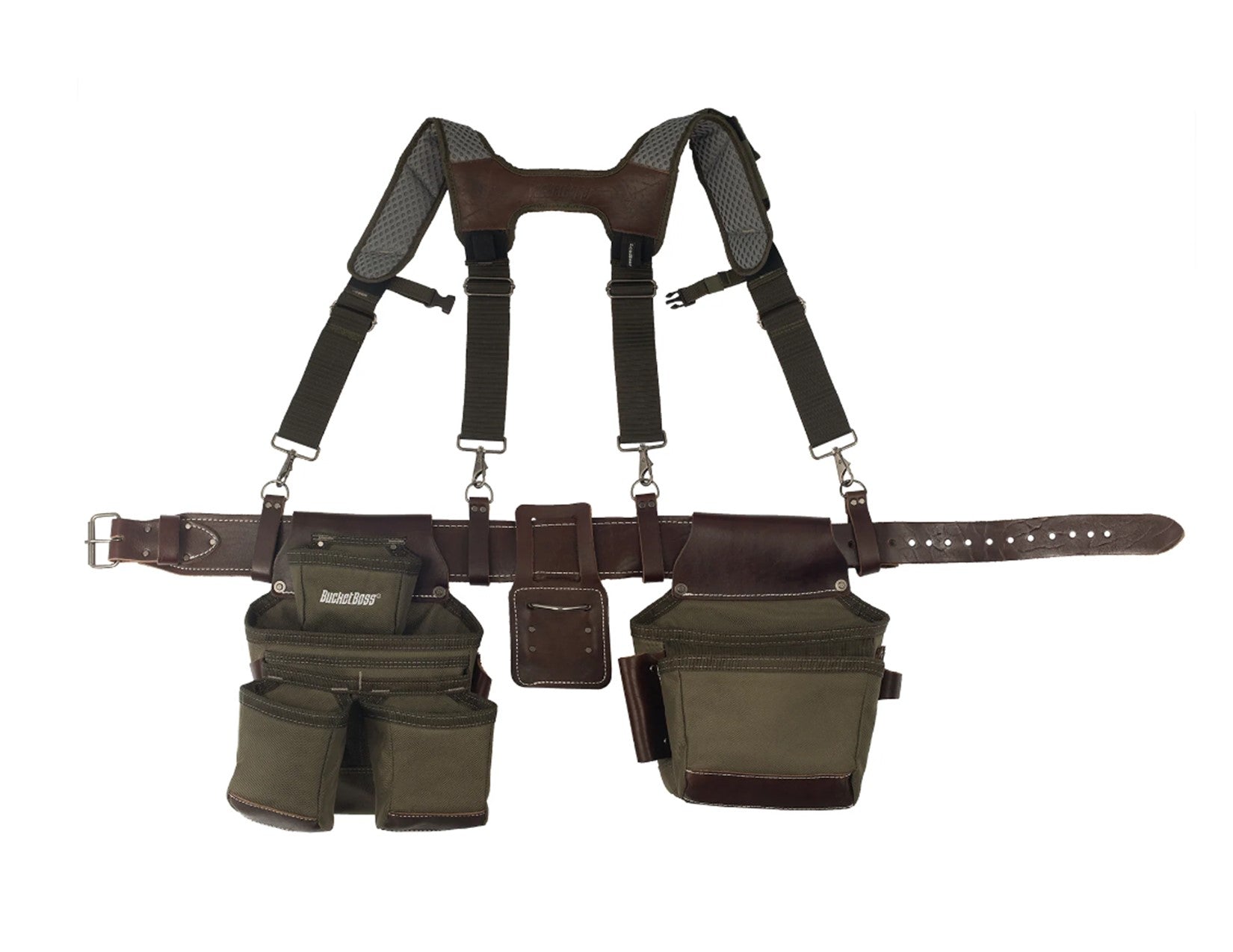 Leather Hybrid Suspension Tool Belt