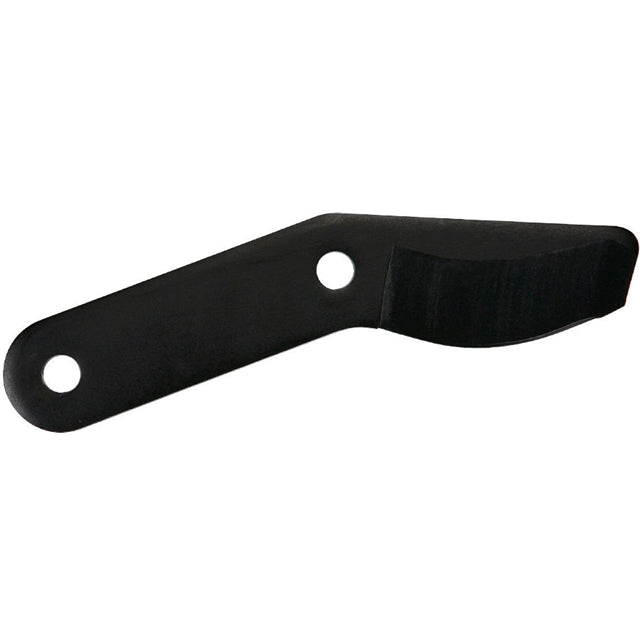 The FIS Large PowerGear® Lopper Replacement Blade, made of black metal with two holes and a flat angled edge, delivers efficient cutting capacity.