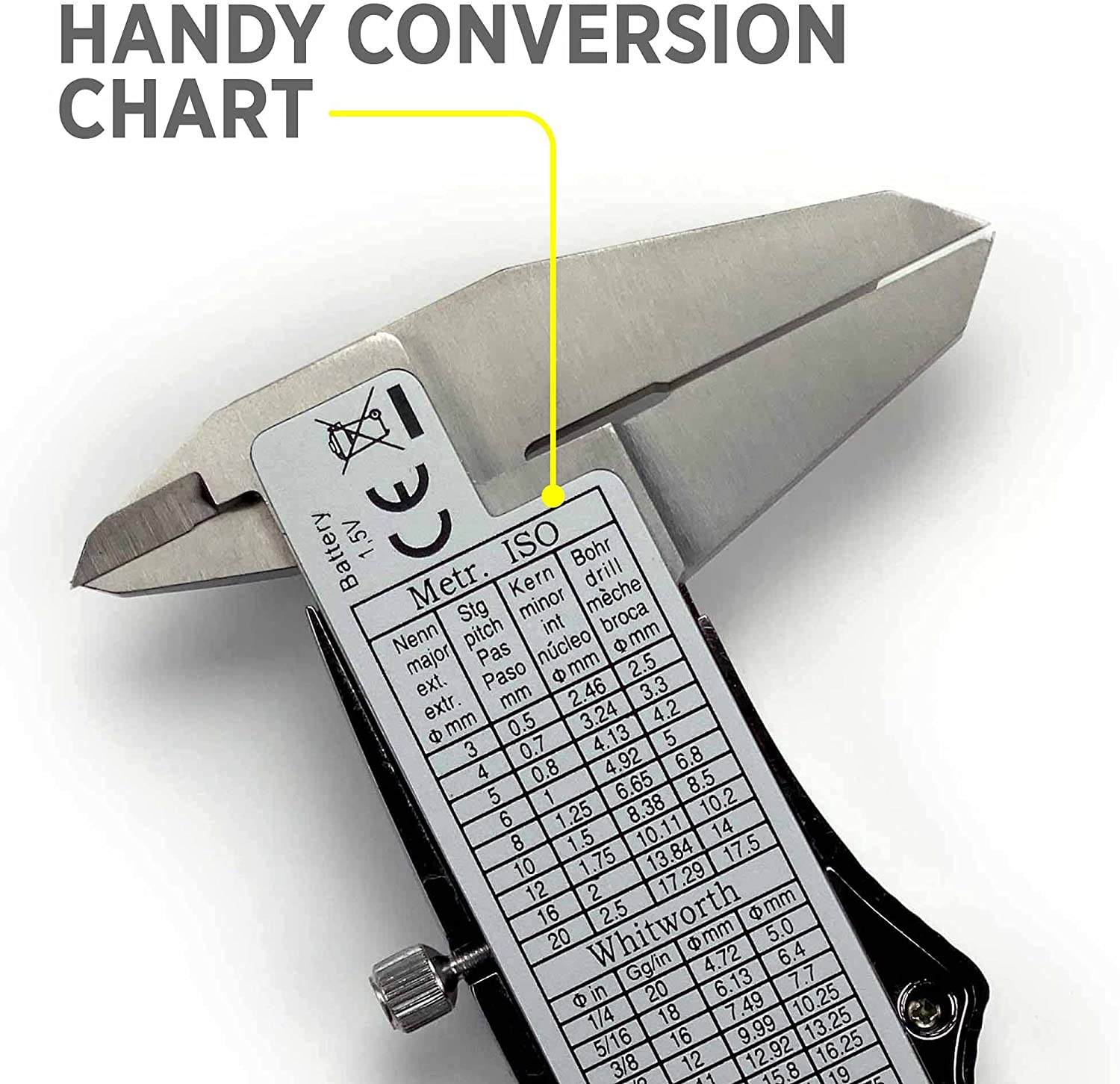 Digital Fractional Caliper