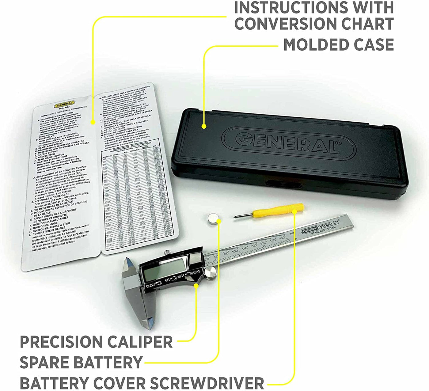 Digital Fractional Caliper